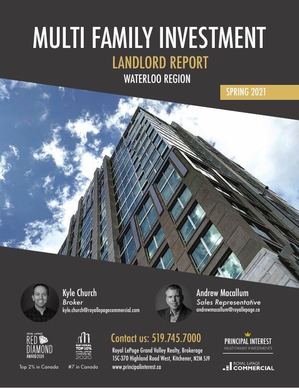 Cover of The Landlord Report, Spring 2021 edition