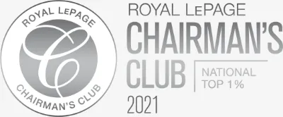 Royal LePage Chairman’s Club, National Top 1%, 2021